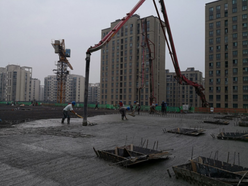 扬州城南快速通道工程CNKS-5标高架桥现浇箱梁全线贯通