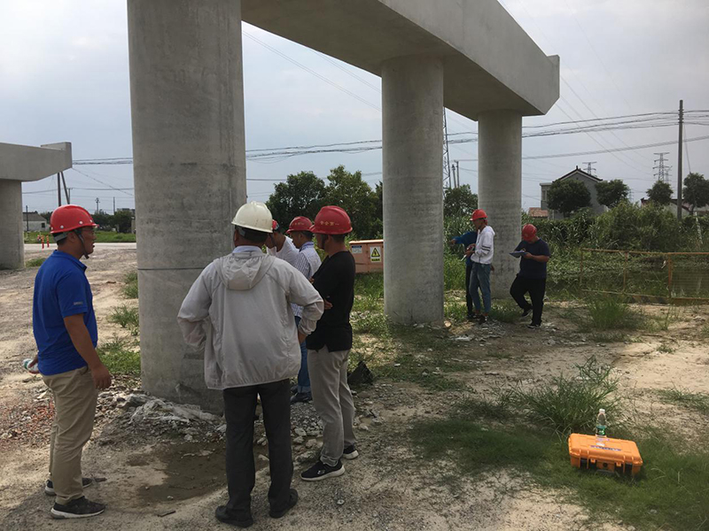 新通扬线（海安段）桥梁改造工程迎接省厅航道局综合督查