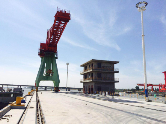 江苏格雷特重工科技发展有限公司码头工程顺利通过交工验收